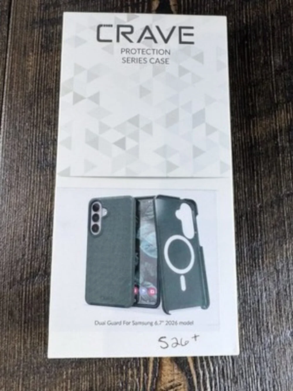 Crave Dual Guard Protection Samsung S26 + Plus Case Forest Green Shock Resistant